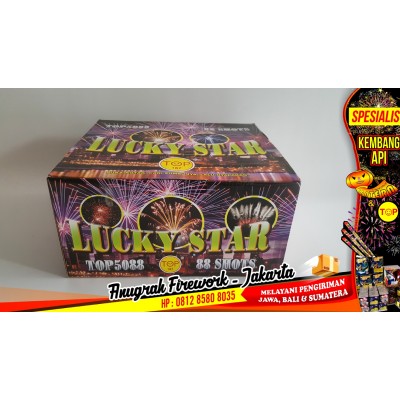 Kembang Api TOP Lucky Star 88s 0,8"+1" [Mix Fan]